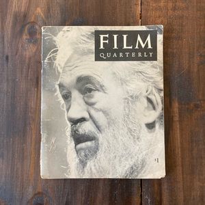 Film Quarterly Magazine Vintage 1965 John Huston Pauline Kael Orson Welles